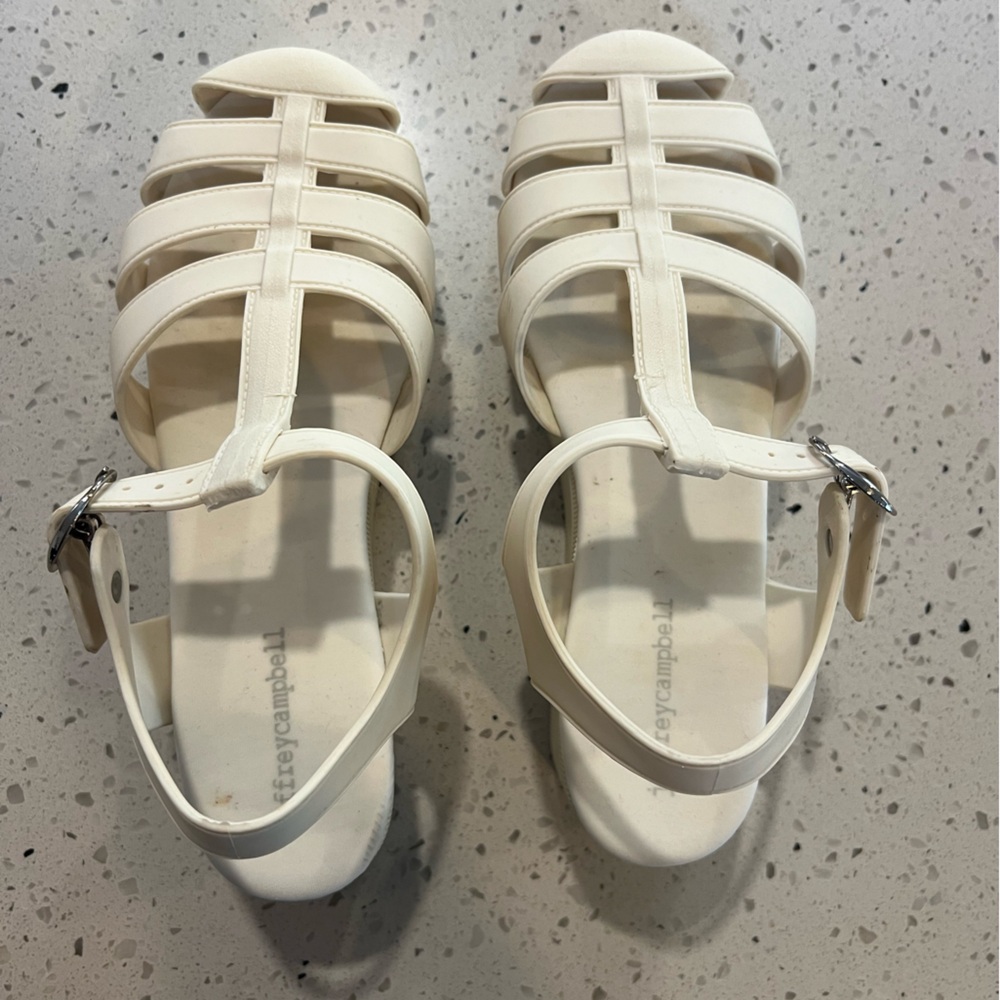 Jeffrey Campbell Platform Jellies - Picture 2 of 7